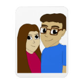 Chibi paar magneet (Verticaal)