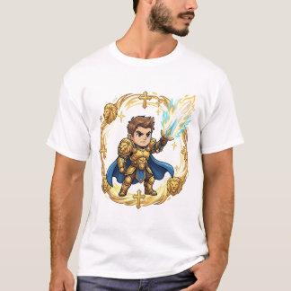 Chibi Paladin Heilige Ridder Weg van de Heilige T-shirt