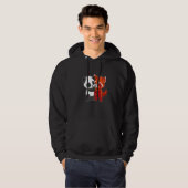 Chibi Panda Beer Knuffels Rode Panda Schattigee Ki Hoodie (Voorkant volledig)