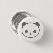 chibi panda ronde button 3,2 cm (Voorkant /achterkant)