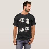 Chibi Panda voor klein Beer Panda T-shirt (Voorkant volledig)