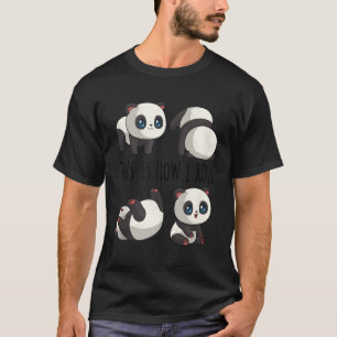 Chibi Panda voor klein Beer Panda T-shirt