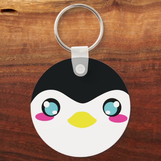 Chibi Penguin Sleutelhanger (Voorkant)