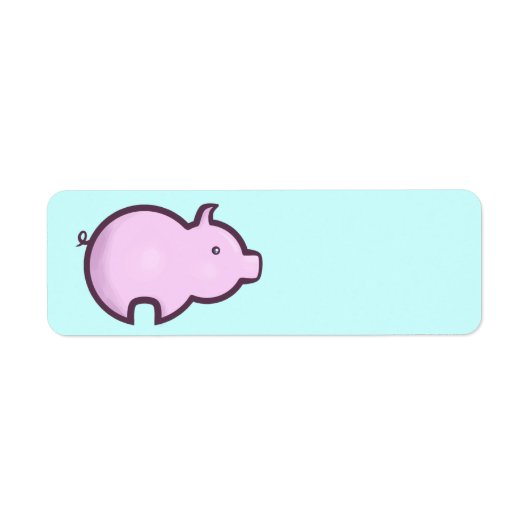 Chibi Pig Etiket (Voorkant)