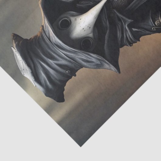 Chibi Plague Doctor Monster Decoupage Papier (Detail)