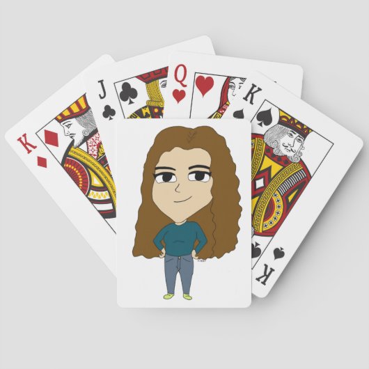 chibi pokerkaarten (Achterkant)
