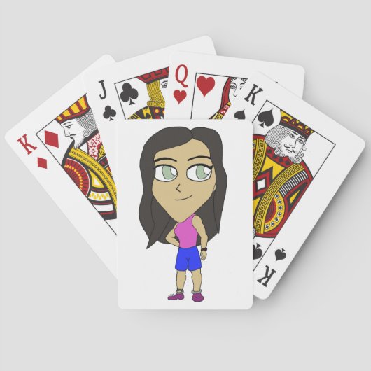 chibi pokerkaarten (Achterkant)