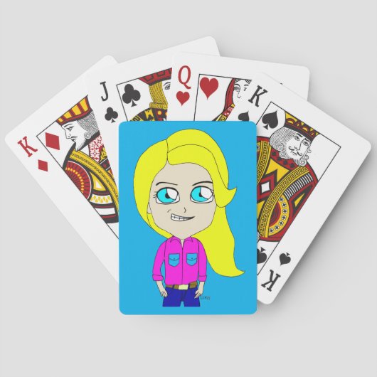 chibi pokerkaarten (Achterkant)