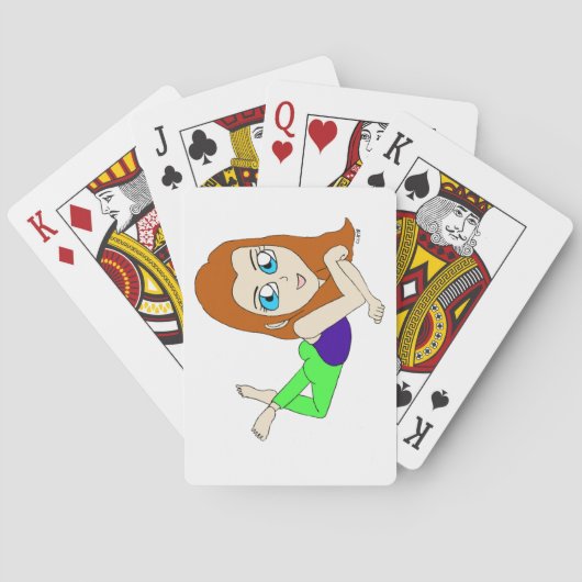 chibi pokerkaarten (Achterkant)