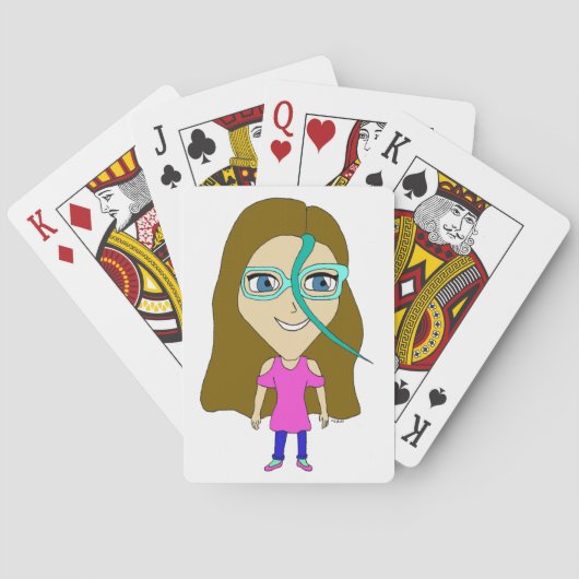 chibi pokerkaarten (Achterkant)