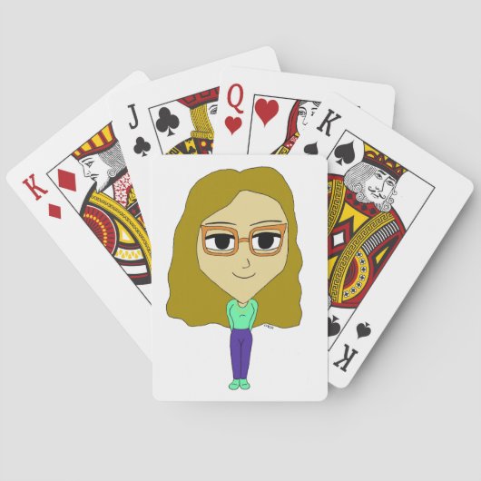 chibi   pokerkaarten (Achterkant)