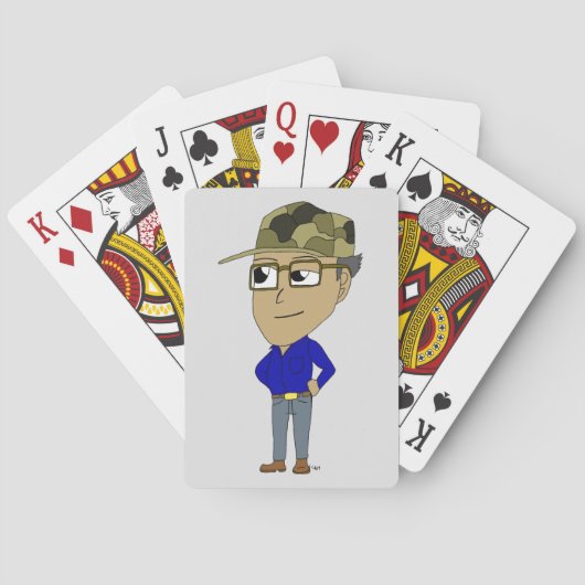 chibi pokerkaarten (Achterkant)
