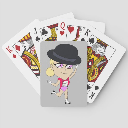 chibi pokerkaarten (Achterkant)