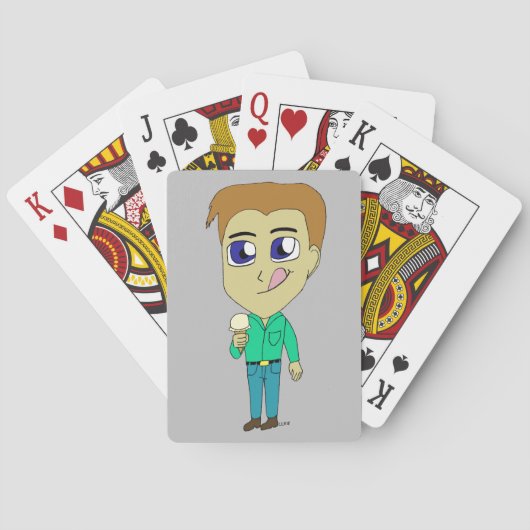 chibi pokerkaarten (Achterkant)