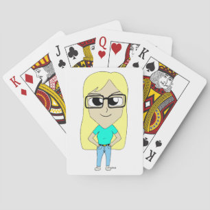 chibi pokerkaarten
