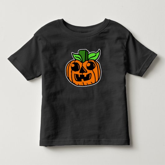 Chibi Pompoen Kinder Shirts (Voorkant)