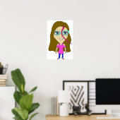 chibi poster (Thuiskantoor)