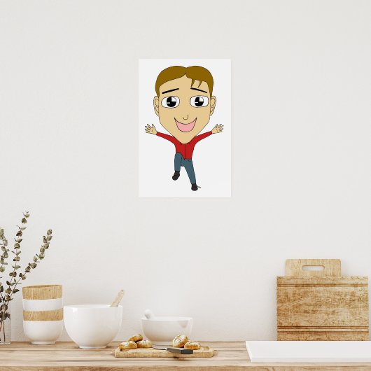 chibi poster (Keuken)