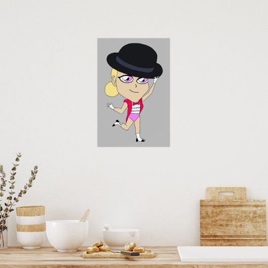 chibi poster (Keuken)