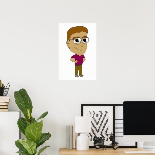 chibi poster (Thuiskantoor)