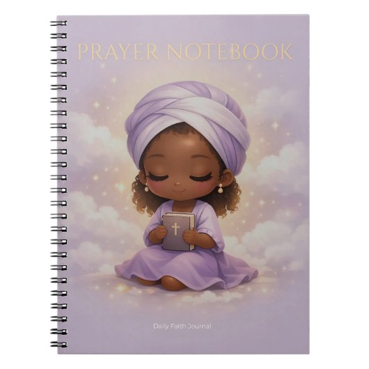 Chibi Prayer Journal Notebook Notitieboek (Voorkant)