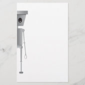Chibi Robot Stationery Briefpapier (Voorkant)