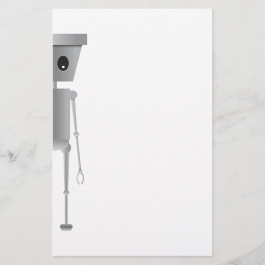 Chibi Robot Stationery Briefpapier (Voorkant)