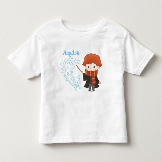Chibi Ron Weasley Patronus Kinder Shirts (Voorkant)