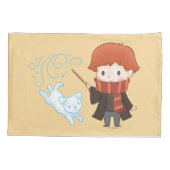 Chibi Ron Weasley Patronus Kussensloop (Achterkant)