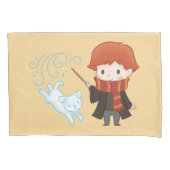 Chibi Ron Weasley Patronus Kussensloop (Voorkant)