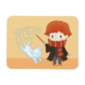 Chibi Ron Weasley Patronus Magneet (Horizontaal)