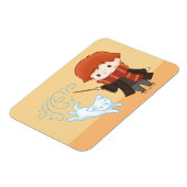 Chibi Ron Weasley Patronus Magneet (Linkerzijde)
