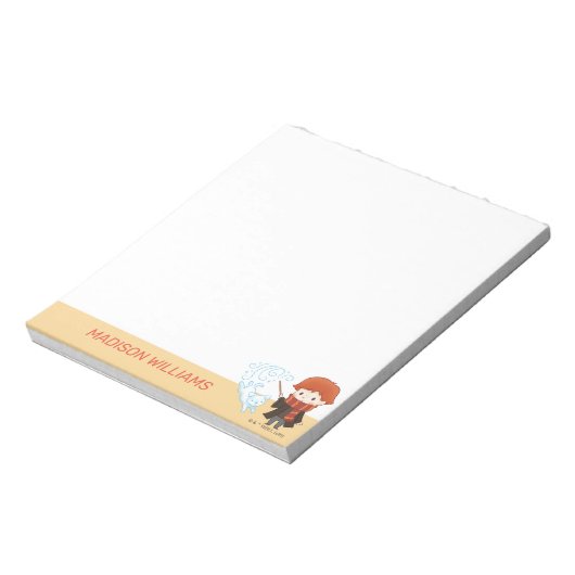 Chibi Ron Weasley Patronus Notitieblok (Linkerzijde)