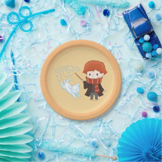 Chibi Ron Weasley Patronus Papieren Bordje (Feest)