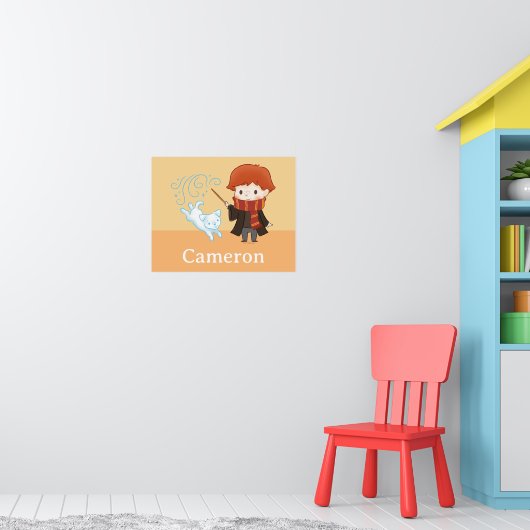 Chibi Ron Weasley Patronus Poster (Kinderkamer 1)