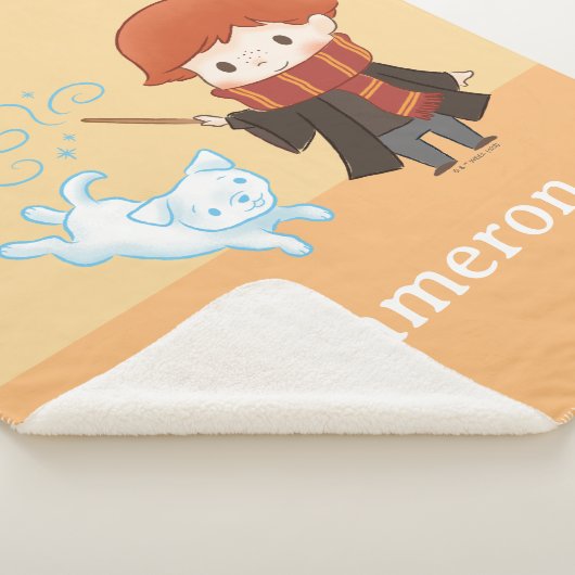 Chibi Ron Weasley Patronus Sherpa Deken (3/4)