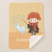 Chibi Ron Weasley Patronus Sherpa Deken (Voorkant)