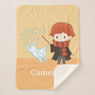 Chibi Ron Weasley Patronus Sherpa Deken