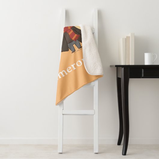 Chibi Ron Weasley Patronus Sherpa Deken (In situ)