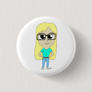 chibi ronde button 3,2 cm
