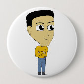 chibi ronde button 4,0 cm (Voorkant)