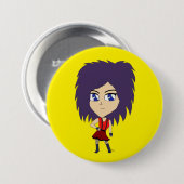 chibi ronde button 7,6 cm (Voorkant /achterkant)