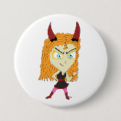 chibi ronde button 7,6 cm (Voorkant)