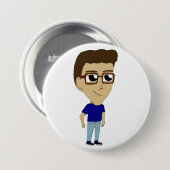 chibi ronde button 7,6 cm (Voorkant /achterkant)