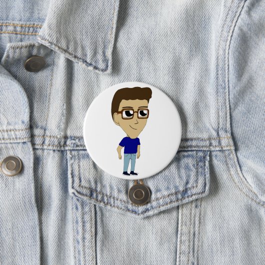 chibi ronde button 7,6 cm (In situ)
