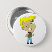 chibi ronde button 7,6 cm (Voorkant /achterkant)