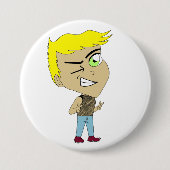 chibi ronde button 7,6 cm (Voorkant)