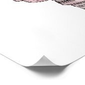 Chibi Ruimtevaart Kitten Kawaii Bemanning Poster (Hoek)