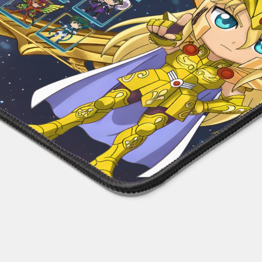 Chibi Saint Seiya Gaming Mouse Pad Desk Mat (Hoek)