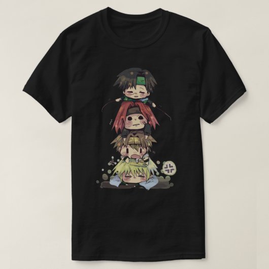 Chibi Saiyuki Reload T-shirt (Design voorkant)